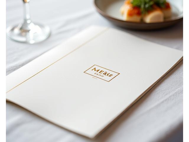 Nouveau concept de menu pour L'Étoile Cachée