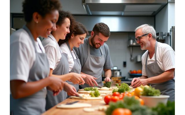 Atelier culinaire de team building interactif