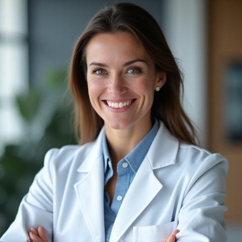 Photo de Sophie Dubois, nutritionniste diététicienne diplômée, souriante et professionnelle