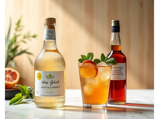 Boissons artisanales et spiritueux créatifs