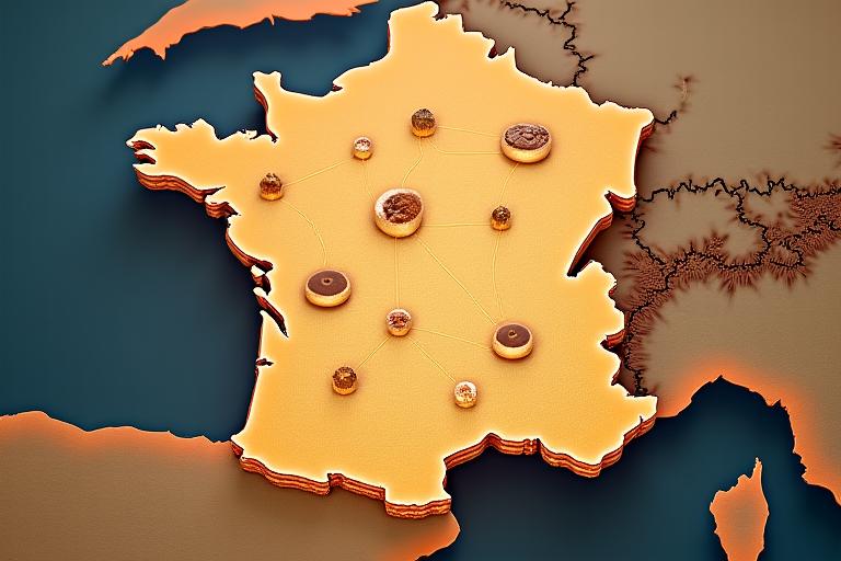 Carte des partenaires locaux de Lumière Cuisine